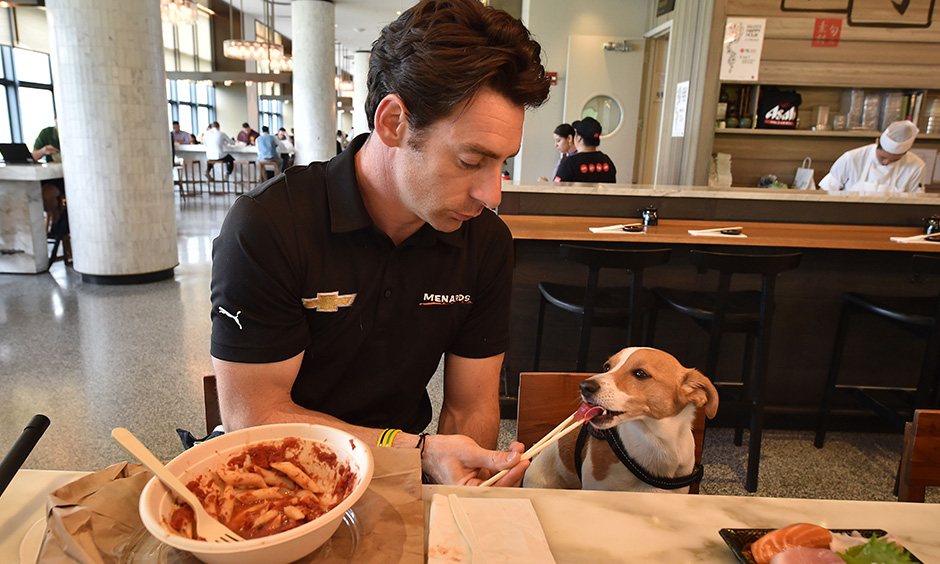 Through the Lens: Simon Pagenaud with Norman