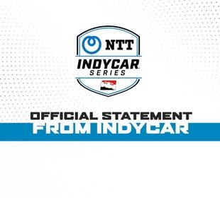 Official Statement From INDYCAR