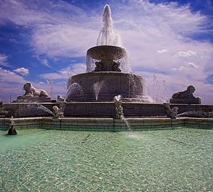 Scott Fountain: Iconic Belle Isle Landmark Brings History, Beauty to Detroit Grand Prix
