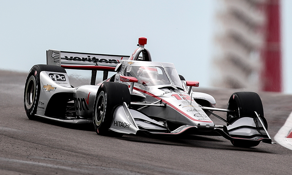Will Power on track at COTA
