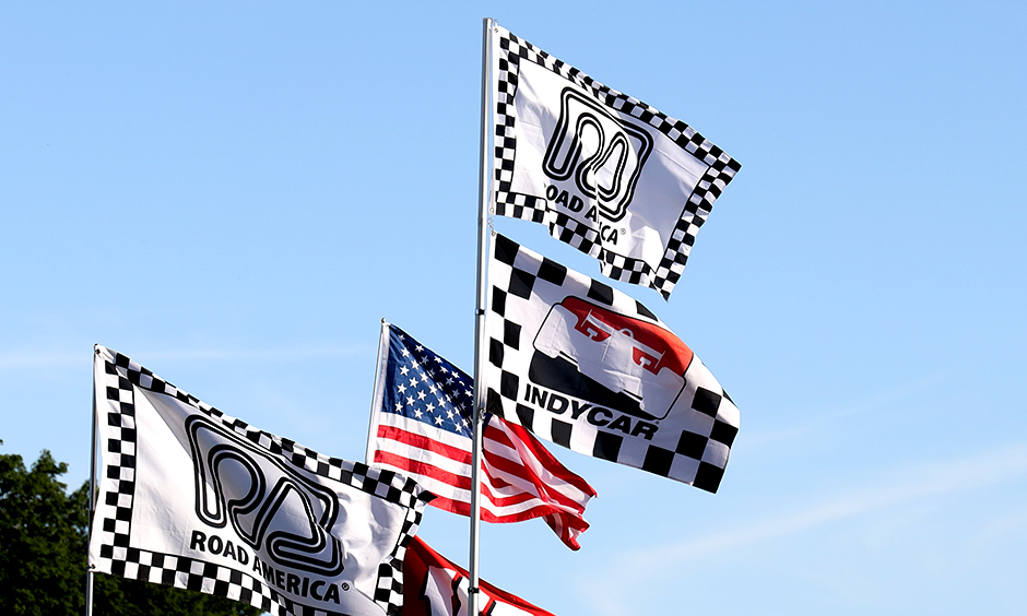 Flags at Road America