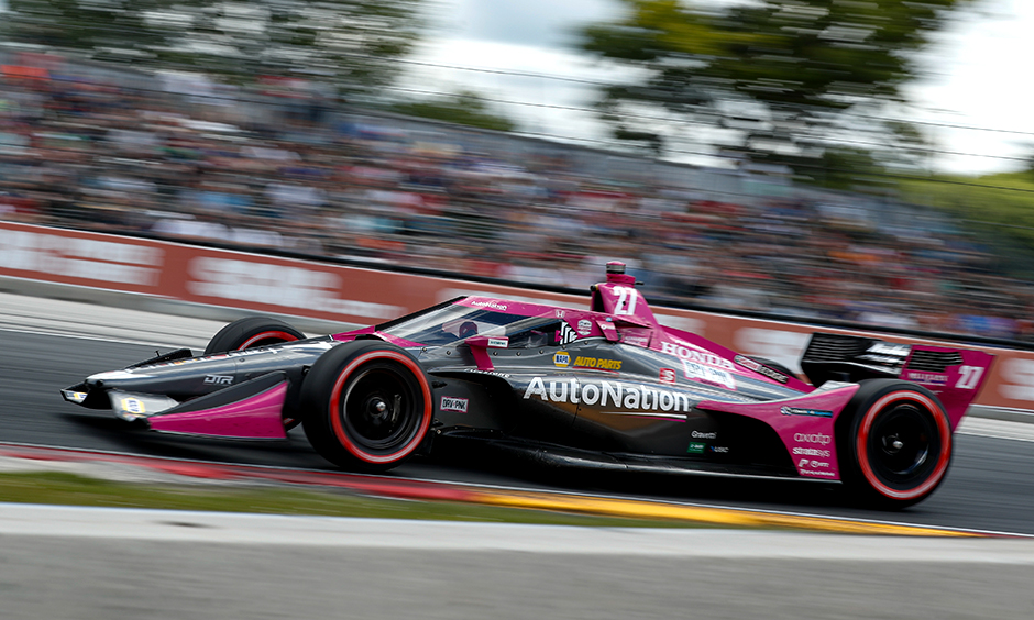 first car on the track in an indy race