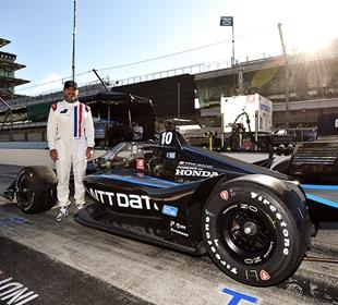 NASCAR Legend Johnson Exceeds All Expectations – Including His Own – in First INDYCAR Test at IMS