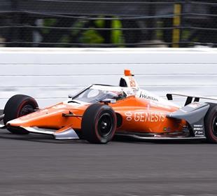 Hinchcliffe Leads Strong Opening Day for Andretti Autosport at Indy