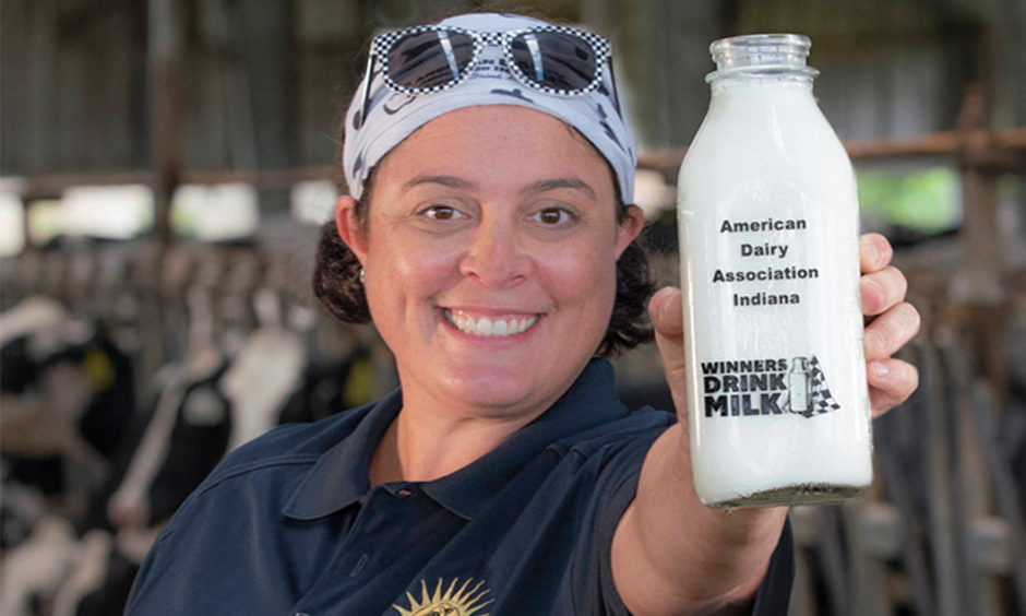 Jill Houin will serve as the milk delivery person.