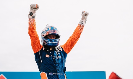 thumbnail for Dixon Turns Tables on Sato for Narrow, Exciting Victory at WWT Raceway