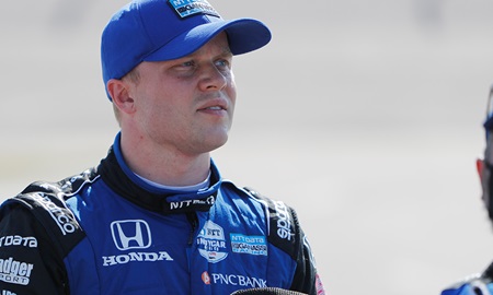 thumbnail for Rosenqvist Feeling Winning Vibes Entering Familiar Road at Mid-Ohio