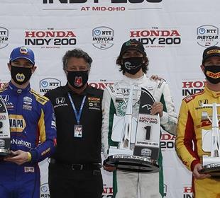 Andretti Autosport Exhales with Joy, Determination after Podium Sweep at Mid-Ohio