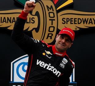 Power Puts On Powerful Display To Win INDYCAR Harvest GP Race 2