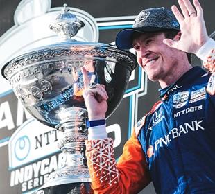 Newgarden Wins at St. Pete, Falls 16 Points Short of Champion Dixon in Dramatic Race