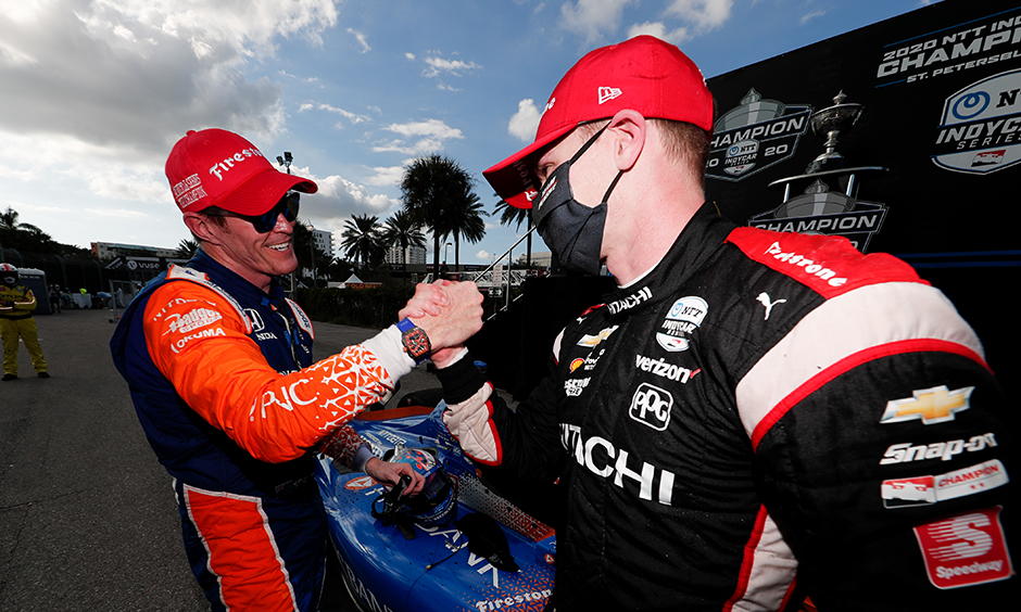 Scott Dixon and Josef Newgarden