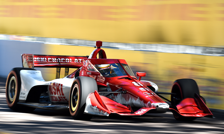 Marcus Ericsson on track at St. Petersburg