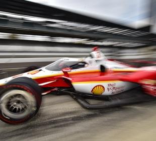 McLaughlin in awe after first laps at Indianapolis Motor Speedway