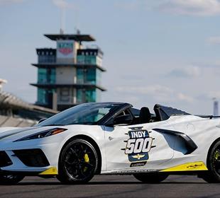 2021 Mid-Engine Corvette Stingray Convertible To Lead Field to Green Flag of 105th Indianapolis 500 Presented by Gainbridge