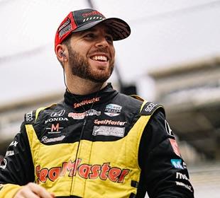 Jones Back in Happy Spot Feeling Thrill of Speed at Indy