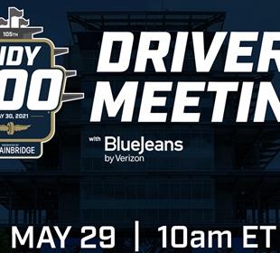 Live: The 2021 Indy 500 Drivers' Meeting