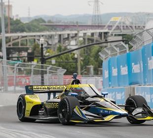 Herta Tames New Circuit Best To Lead First Practice in Nashville