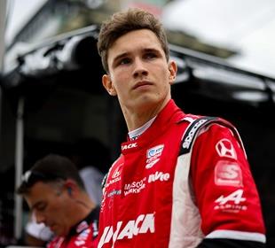 Lundgaard Turns Heads, Qualifies Up Front in INDYCAR Debut