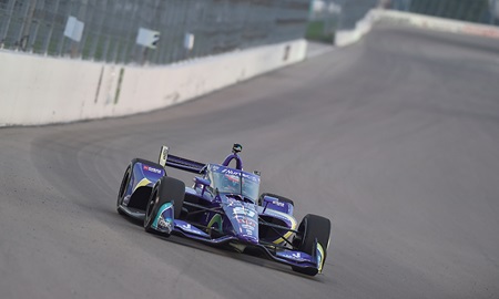 thumbnail for Grosjean Ready for Eye-Opening Oval Debut Saturday at WWTR