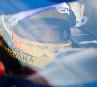 Johnson Savors Details, Lessons in First INDYCAR Oval Test