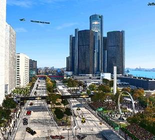 Downtown Vision Unveiled for Chevrolet Detroit Grand Prix