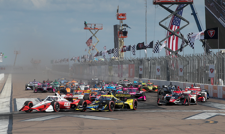 NTT INDYCAR SERIES action from St. Petersburg