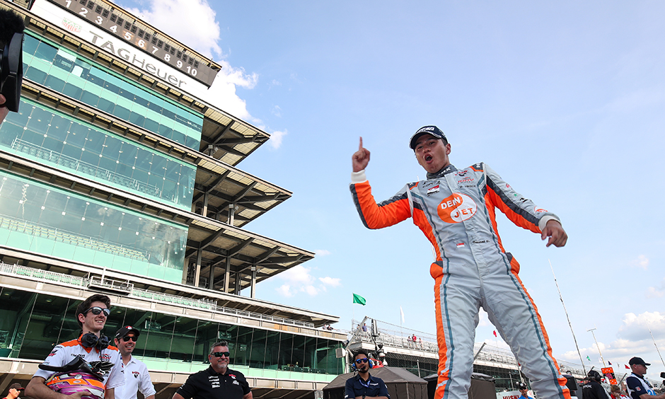 Frost Avoids Trouble, Claims First Indy Lights Win at IMS