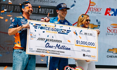 thumbnail for Newgarden Wins at Road America, Claims $1 Million Bonus