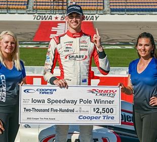 McElrea Keeps Good Times Rolling with Iowa Pole