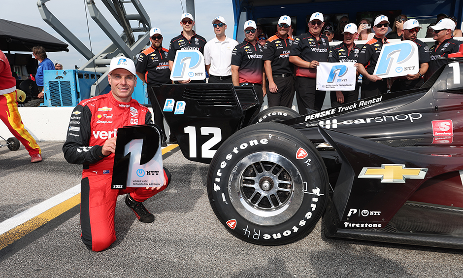 Power Ties Andretti at WWTR with 67th Career INDYCAR Pole