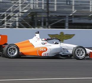 Frost Tops Tight Time Sheet during Chris Griffis Test at IMS