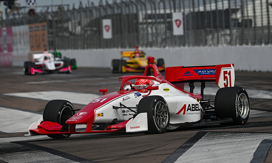 Abel Leads Rough-and-Tumble Opening Practice at St. Pete
