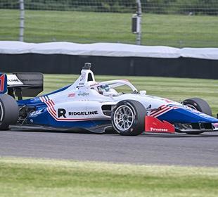 Simpson Jumps to Top of Pre-Qualifying Practice at IMS