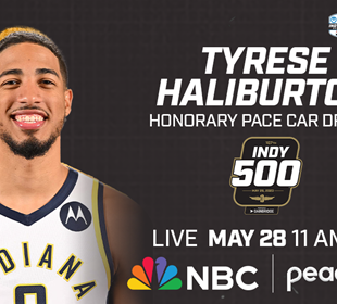 Pacers’ Star Haliburton To Drive Pace Car at 107th Indy 500