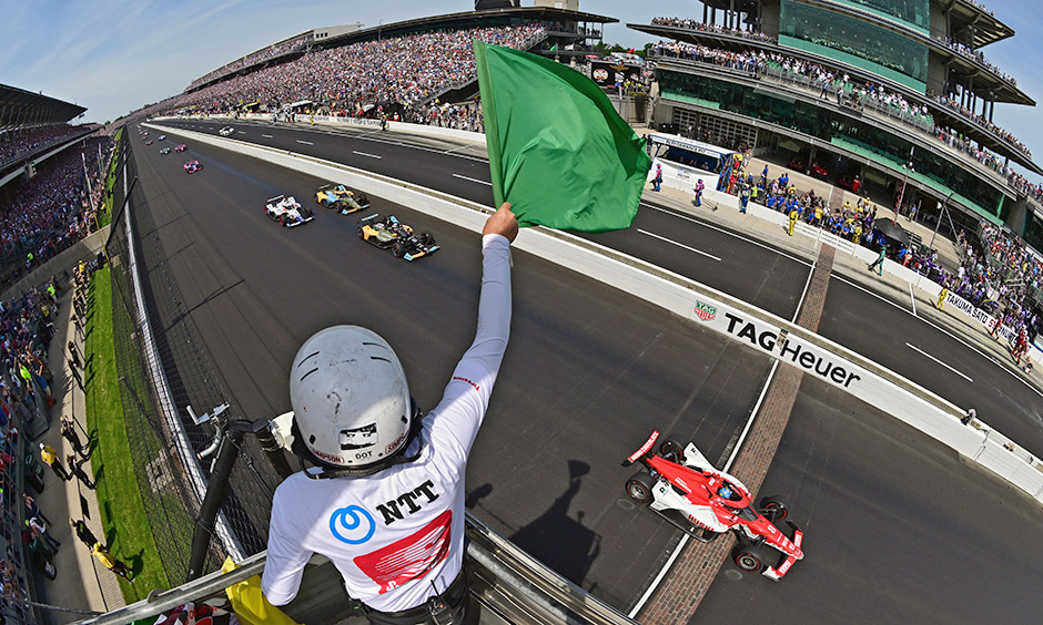 Green Flag 107th Indianapolis 500