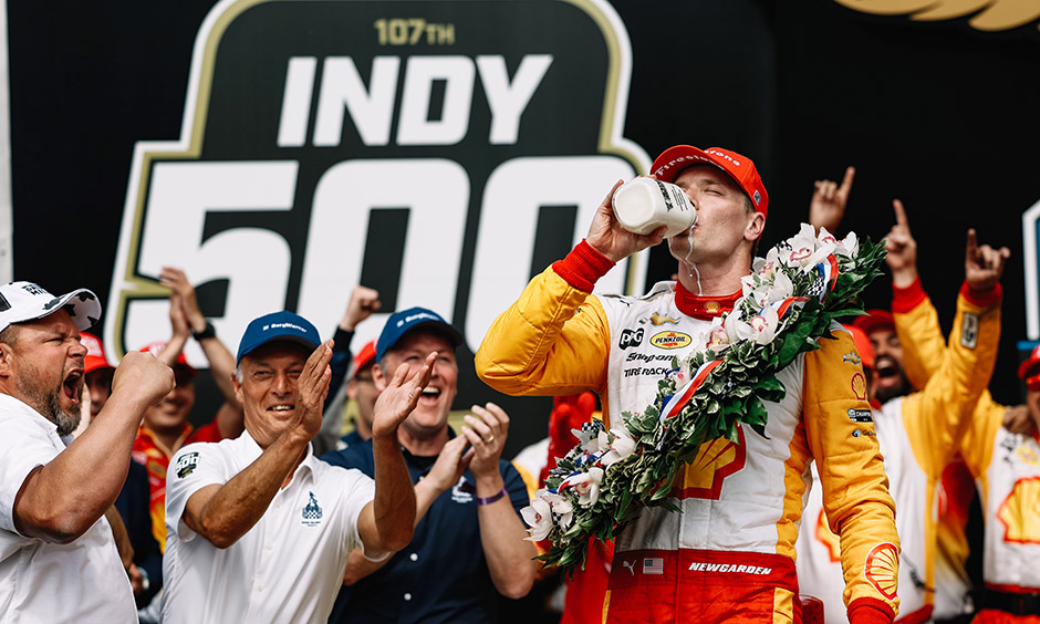 Newgarden Earns First Indianapolis 500 Win in Wild Finish