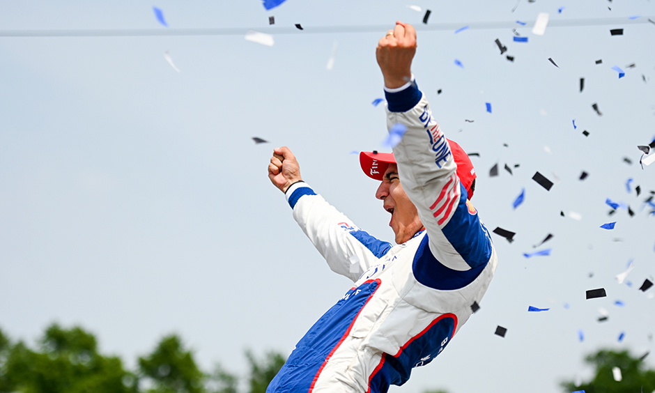 Palou Keeps Rolling, Pads Points Lead with Road America Win