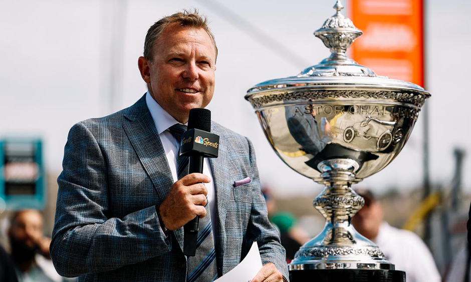 NBC announcer Leigh Diffey