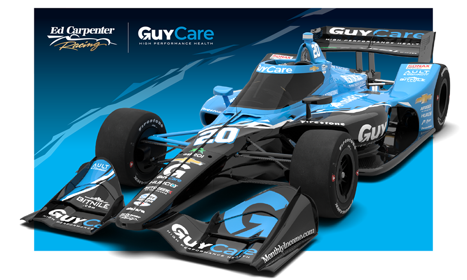 ECR Partners with GuyCare on No. 20 Car for 2024 Season