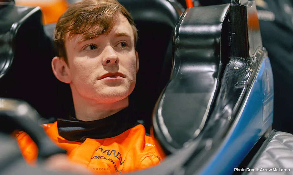 Ilott To Test with Arrow McLaren This Week at Homestead