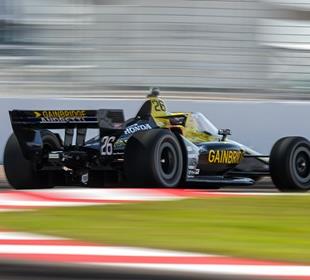 Herta Back on Top in Morning Warmup at St. Petersburg