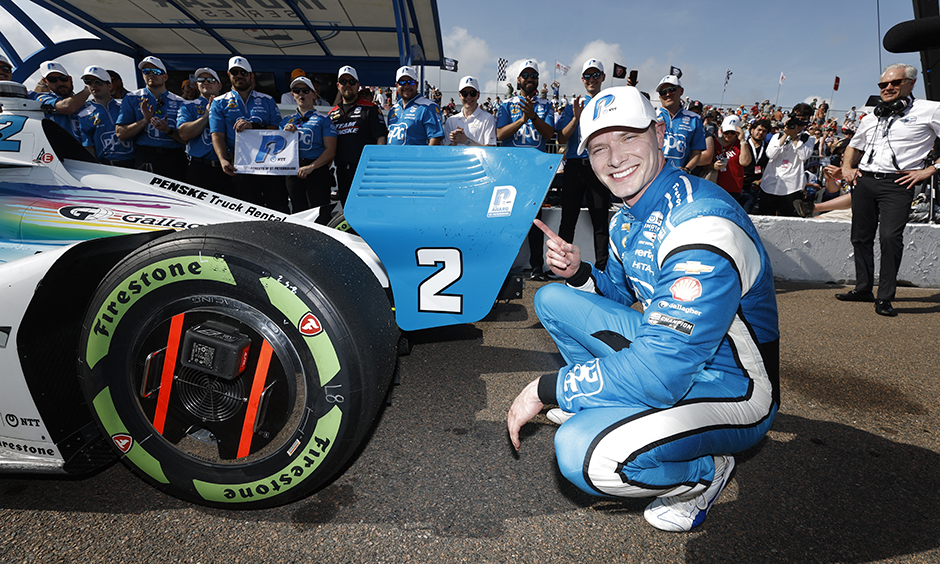 Newgarden Takes First Pole since 2022 at St. Petersburg