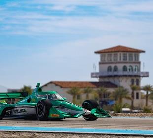 Palou Out Front for First Session of Testing at Thermal