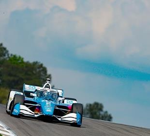 Newgarden Finds Peace by Setting Pace in Barber Practice