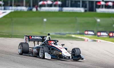 Abel Zeros In on Pole after Leading Morning Practice