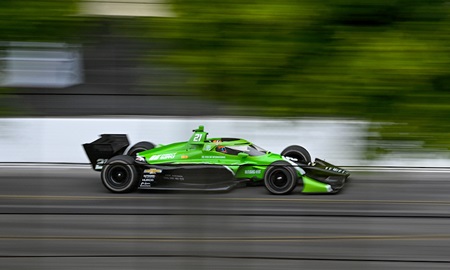 thumbnail for VeeKay, Grosjean 1-2 in Pre-Qualifying Practice at Barber