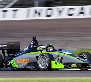 Siegel Edges Foster To Lead First Practice at IMS