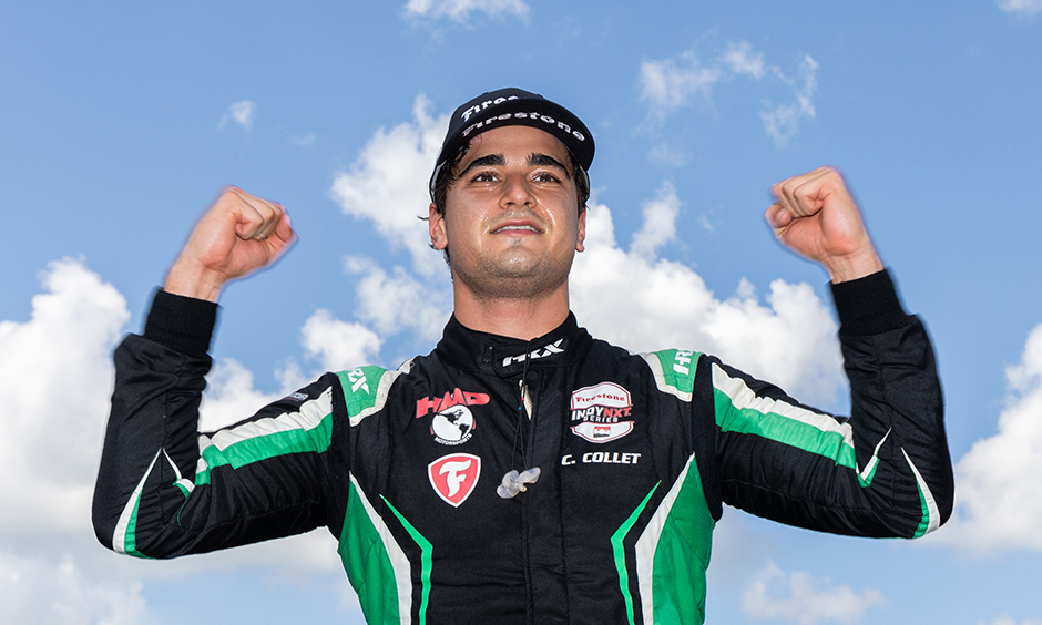 Collet Dominates at Mid-Ohio To Earn First Career Victory