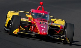 Thumbnail for Palou Edges Newgarden To Top Busy IMS Oval Test