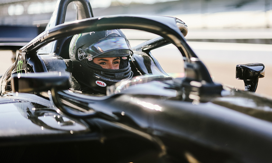 Test Patterns Rookies Rave about Power of INDY NXT Car